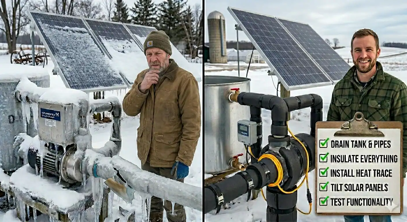 2026 complete guide to winterizing your solar water pump