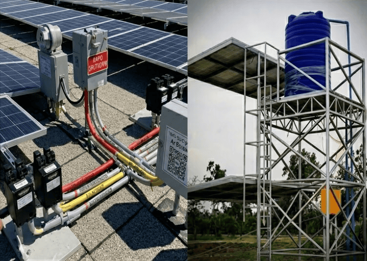 2026 comparison of water storage vs battery storage for solar water pumps. 20‑year cost ($0.05/m³ tank vs $0.30/kWh battery), lifespan (20+ vs 5‑10 years), reliability, and a farm decision matrix.
