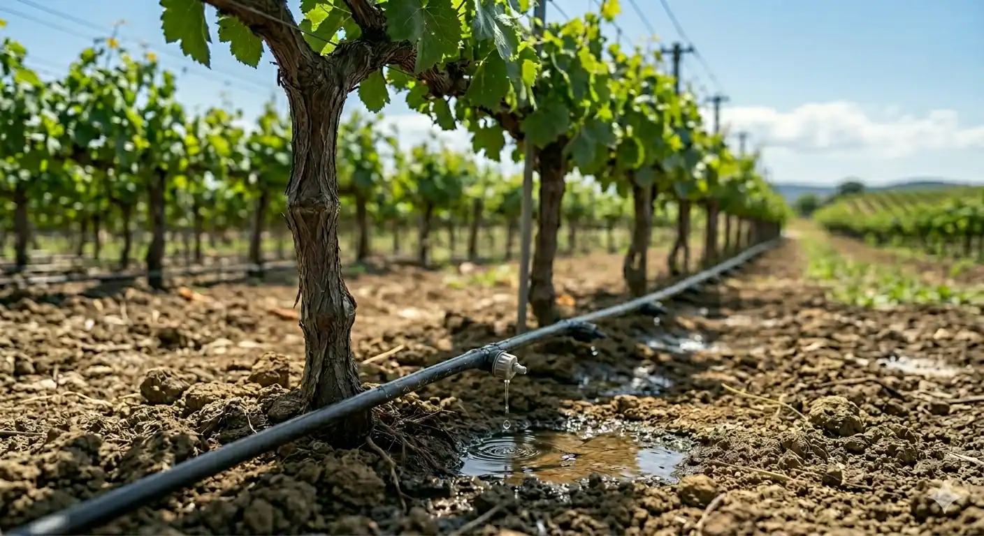 Solar pumping for vineyard (drip irrigation)